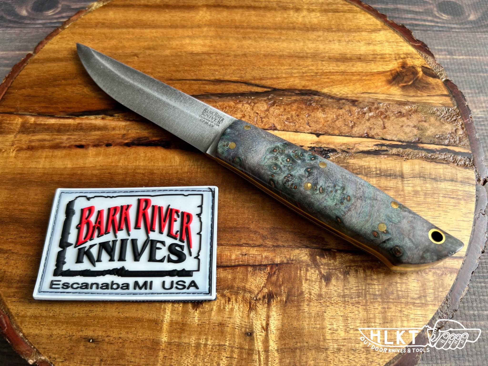 バークリバー  ハイスカンジ　barkriver bushcrafter Bark River Knives: Bushcrafter II - CPM 3V